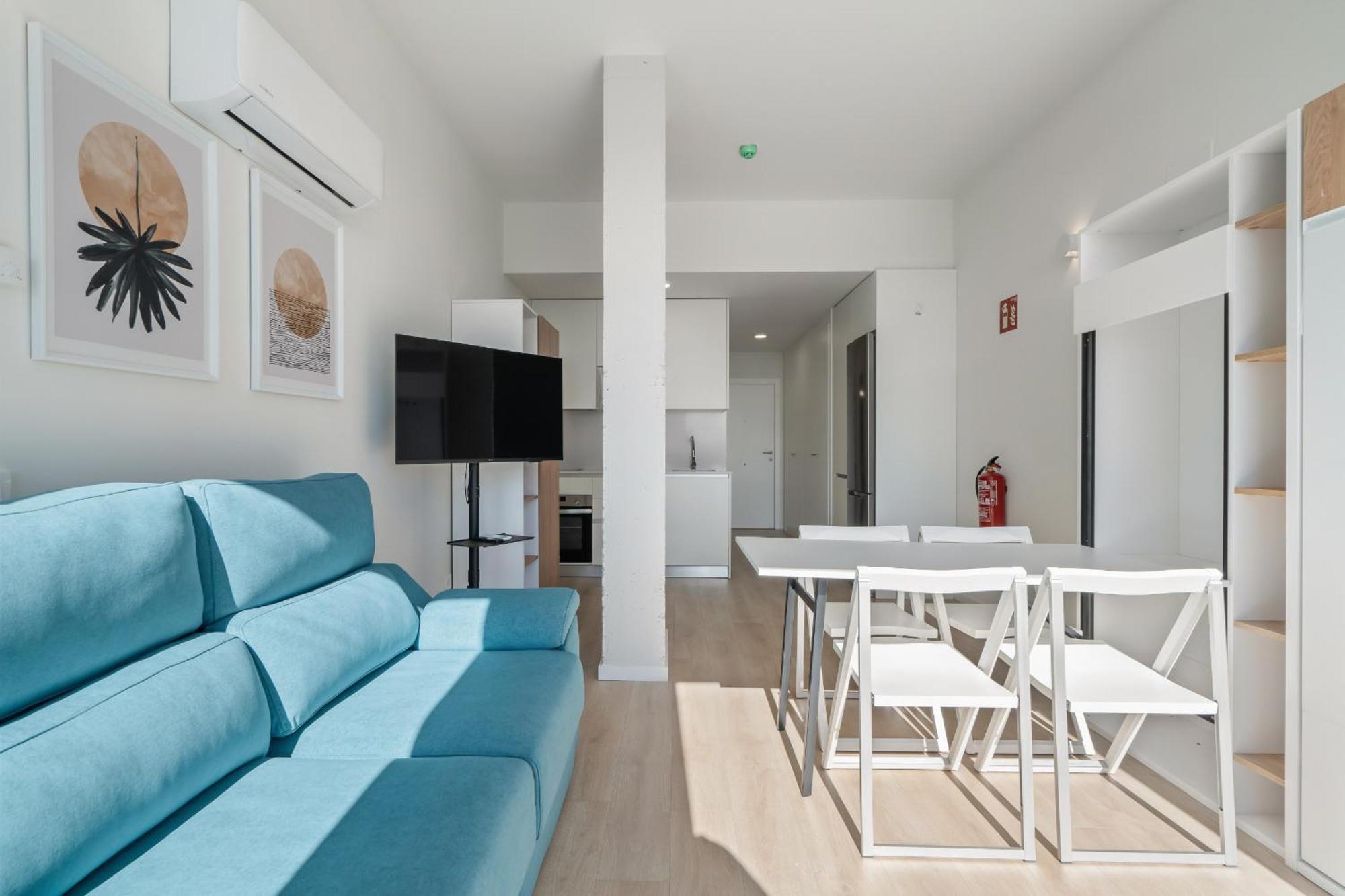 Apartamento Loft Reformado Industrial Con Garaje Alquiler Temporal Madrid Exterior foto